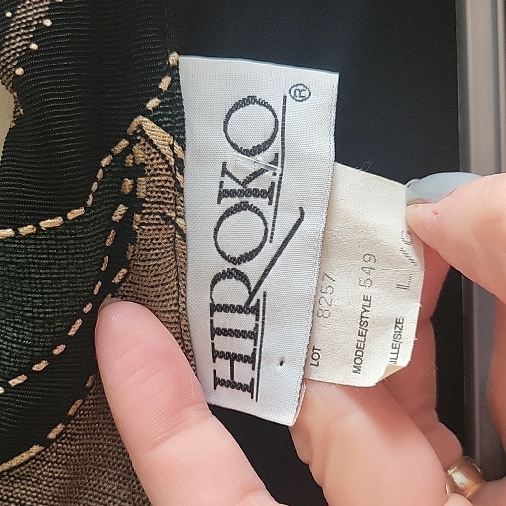 Hiroko Vintage Button-down Blouse L - Picture 6 of 9